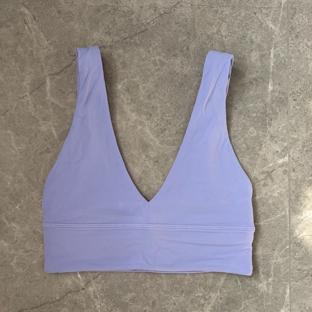 Lavender V-Neck Bralette